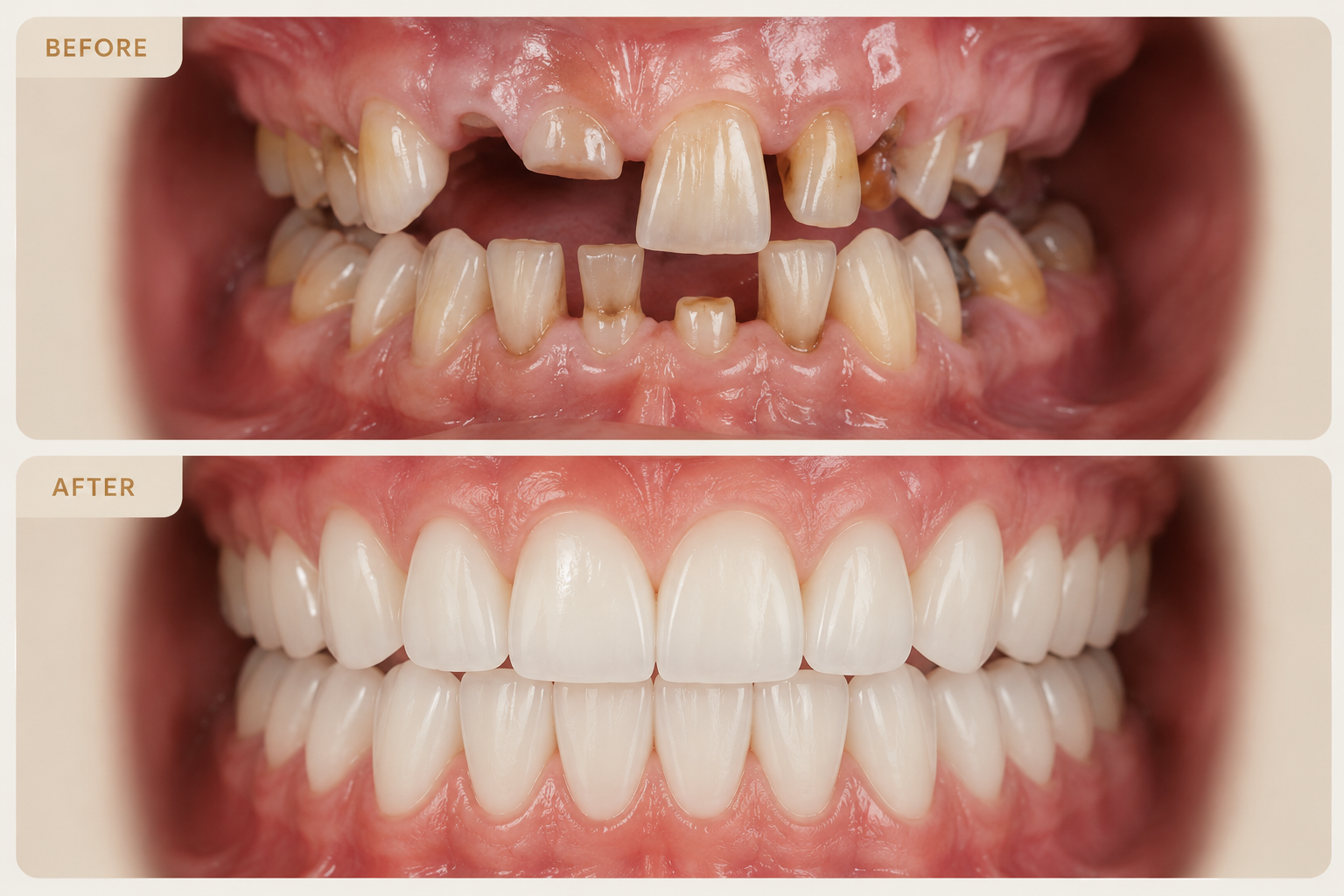 Full Smile Makeover